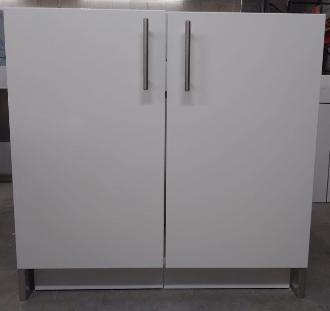 White ADA Sink SteelKitchen