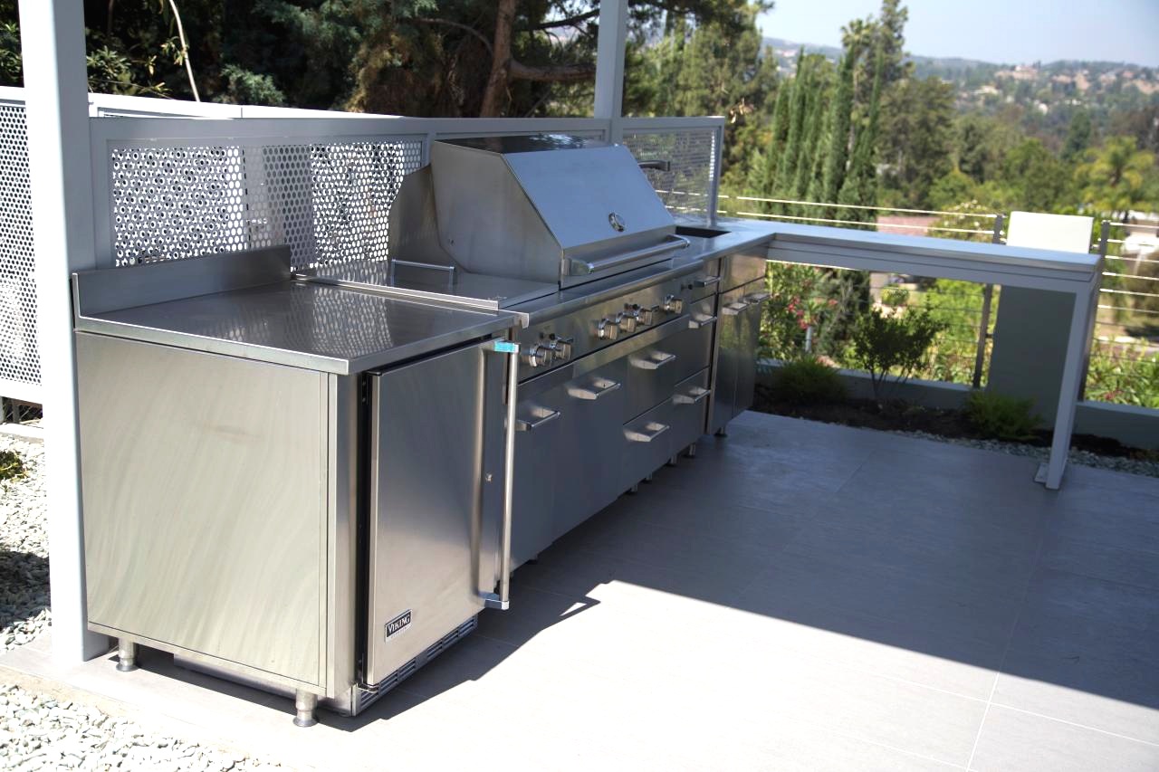 Stainless Outdoor Kitchen Cabinets : Stainless Steel Outdoor Kitchens Stainless Steel Outdoor Kitchen Cabinet