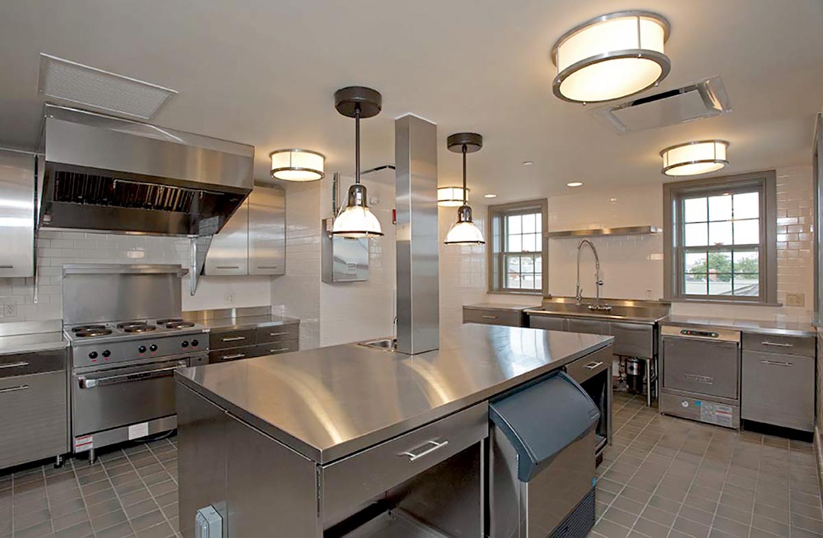 commercial kitchen steel wall panels